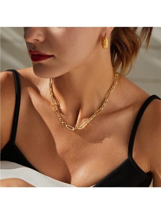 Jewelry - Gold 18k Gold Plated Chain Necklace